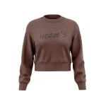 MOLETOM FEMININO HEROES WAVE DONNA – COCOA